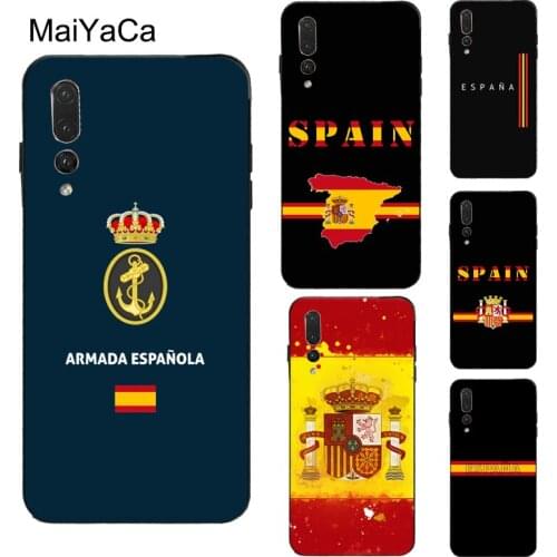 MaiYaCa Spain Coat of Arms Flag Case For Huawei Honor 20 7A Pro 10i 8X 9X 9 10 Lite 7C 8A 8C 8S Y9 Y6 Y7 2019 Nova 5T