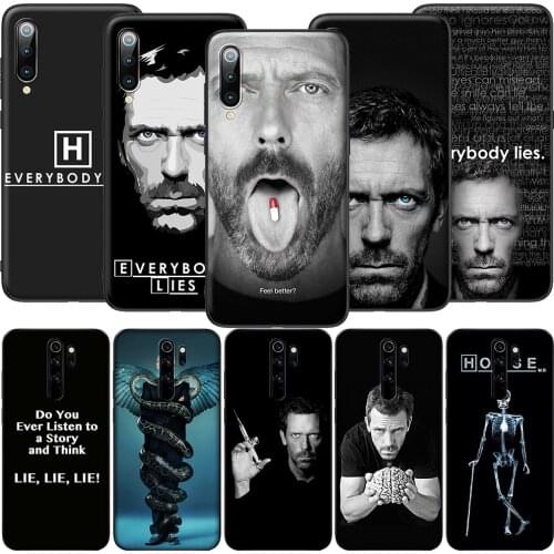 GX94 House Pilot Everybody Lies Soft Silicone Case for Redmi Note 4X 5 5A Prime 6 6A 7 7A 8 8A 8T 9 9A 9C 9S Pro Lite