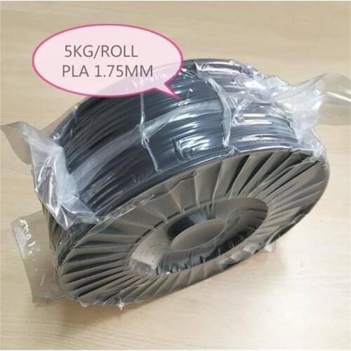 5kg/Roll PLA Filament 1.75mm Plastic 3D Printer filamentl Rubber Consumables Material for Printing