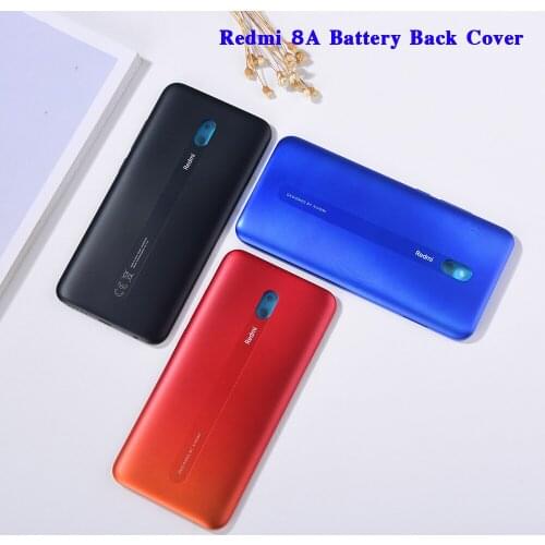 Original New Cover For Xiaomi Redmi 8A Battery Back Case Rear Door Housing Replacement Shell For Redmi 8 A Mobile Phone Panel