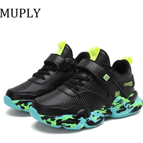 New Arrivals Kids Shoes for Boys Children Sneakers Fashion Autumn Breathable Children Girls Anti-Slip Sports Shoes Size 28-40