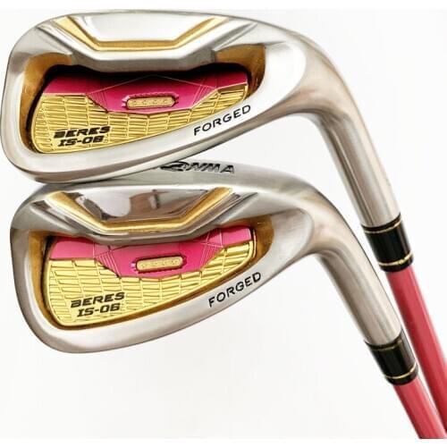 New womens Golf clubs HONMA S-06 4 Star irons clubs 5-11.Aw,Sw Golf clubs with Graphite Golf shaft L flex Free shipping