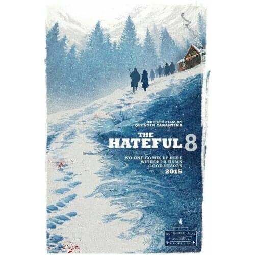THE HATEFUL EIGHT Movie Art Film Print Silk Poster Home Wall Decor 24x36inch