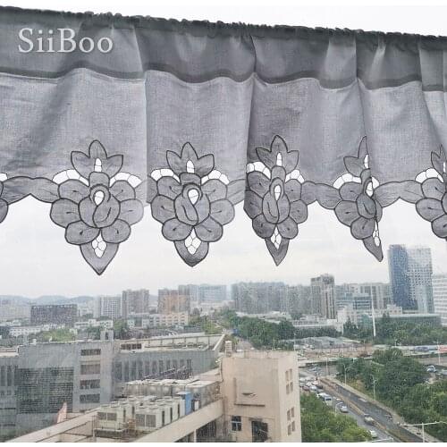 Siiboo Cotton Curtains For Windows