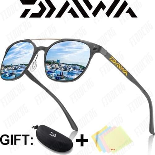DAIWA Brand New Polarized Glasses Men Women Fishing Sunglasses Camping Hiking Driving Eyewear Sport Goggles UV400 Sun Glasses