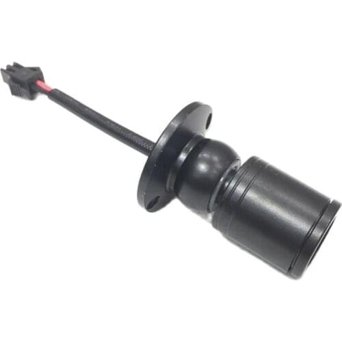 4pcs/lot Black Room Light 12v Mini 1W LED Wall Light Aluminum Alloy 360Degree Rotatable Spotlight for Showcase Cabinet Display