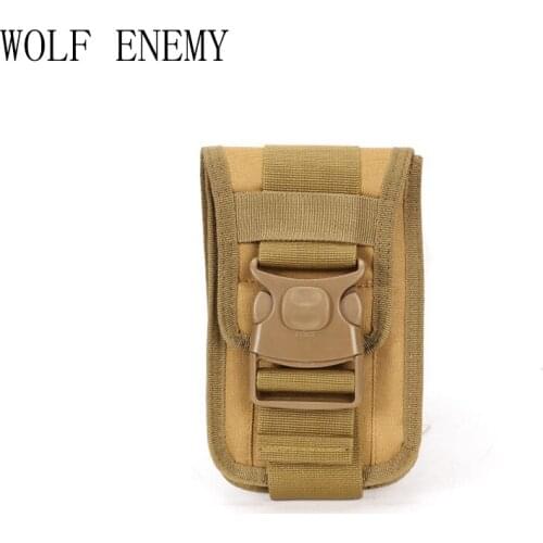 Military Camouflage Bag for Men Tactical Phone Bags Camo Waterproof Backpack Molle Bag Sport Waist Belt Cellphone Hunting Bags
