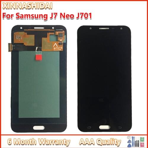 LCD Display For Samsung Galaxy J7 Neo J701 J701F J701M J701MT LCD Display Touch Screen Digitizer Assembly Replacement