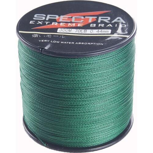 DORISEA 4 Strands 300M 330Yards Multifilament PE Braided Fishing Line 6lb 8lb 10lb 15lb 20lb 30lb 40lb 50lb 60lb 70lb 80lb 100lb