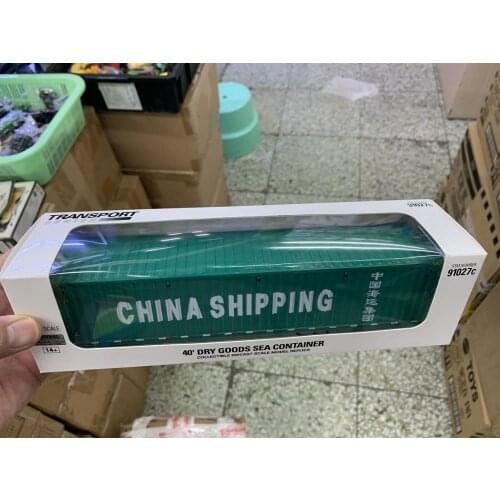 40' Dry Goods Sea Container Plastic China Shipping 1:50 Diecast Masters 91027C