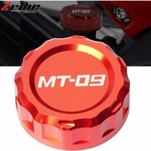 For YAMAHA MT-09 MT07 MT09 FZ07 FZ09 2014 2015 2016 2017 Motorcycle Accessories CNC Rear Brake Fluid Reservoir Cover Cap MT-09