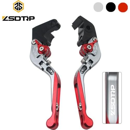 ZSDTRP CNC Motorcycle Accessories Adjustable Folding Brake Clutch Lever For Yamaha YZF R6 YZFR6 YZF-R6