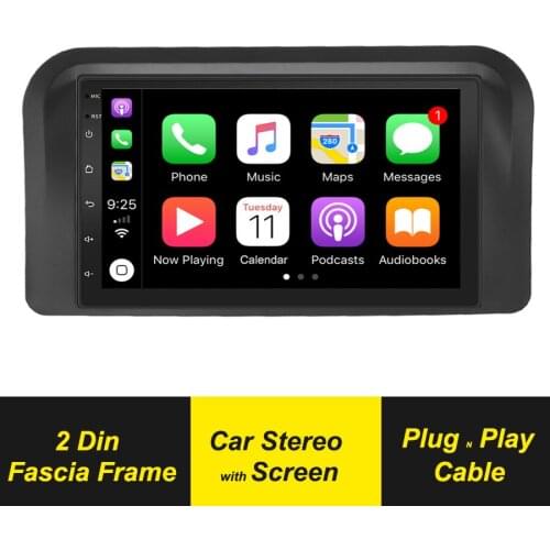 Car Radio Fascia For Lexus LX470 4700 For Toyota Land Cruiser 100 1998-2002 2DIN Facia Panel Frame GPS Navigation Android Player