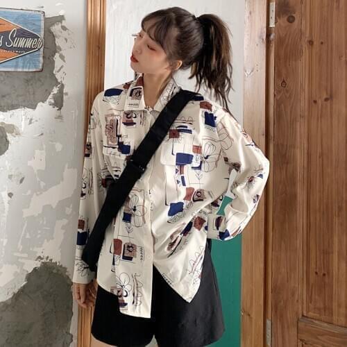 Ay2579 2020 spring summer autumn new women fashion casual ladies work Blouse woman overshirt female OL vintage long sleeve shirt
