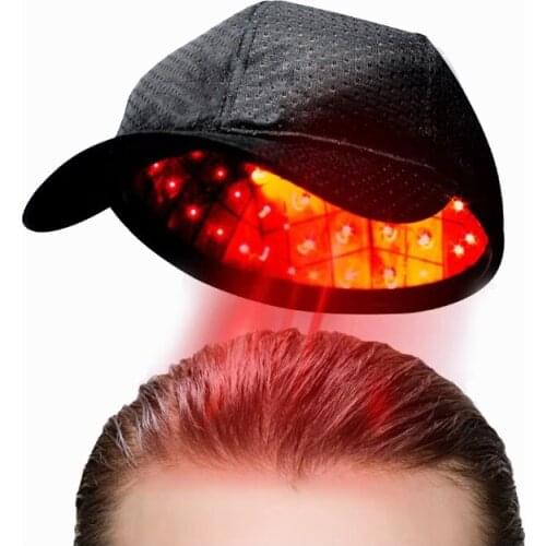 Electric Laser Hair Growth Cap Anti Hair Loss Treatment Infrared Vibration Hair Brush Care Massage Regrowth Restoration Grow