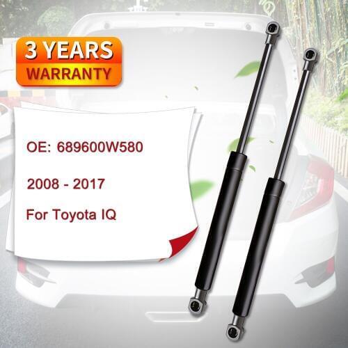 Tailgate Boot Gas Strut 689600W580 689600W570 689500W560 for Toyota IQ ( 2008 - 2017 ) ( Pack of 2 )