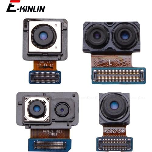 Rear Front Back Big Small Facing Selfie Main Module Ribbon Camera Flex Cable For Samsung Galaxy A9 A8 A6 Plus 2018