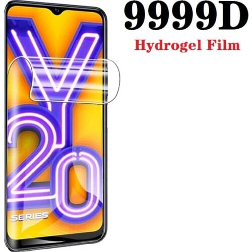 Hydrogel Film For Vivo Y20 Y20i Full Screen Protector Hydrogel Film For Vivo Y30 Y50 Y 20 20i Protective Glass