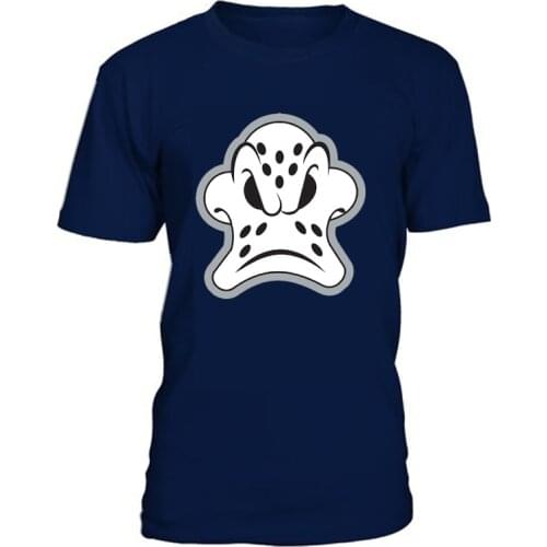 Cool Hockey High quality duck Hockey Fans Cotton Mens T Shirts With Printing Logo