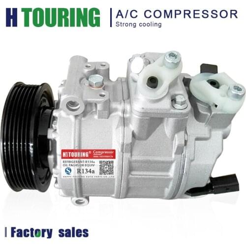 For Audi a3 ac compressor Volkswagen CC EOS GT I Jetta Passat Tiguan 1K0820803A 1K0820803E 1K0820803J 1K0820859C 1K0820859Q