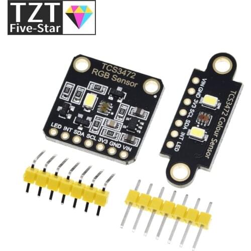 TZT TCS34725 Color Sensor Recognition Module RGB Development Board IIC For Arduino STM32