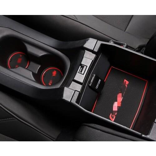 Anti-Slip Rubber Cup Cushion Door Groove Mat for Toyota Corolla E210 210 2019 models Accessories Car Stickers mat for phone