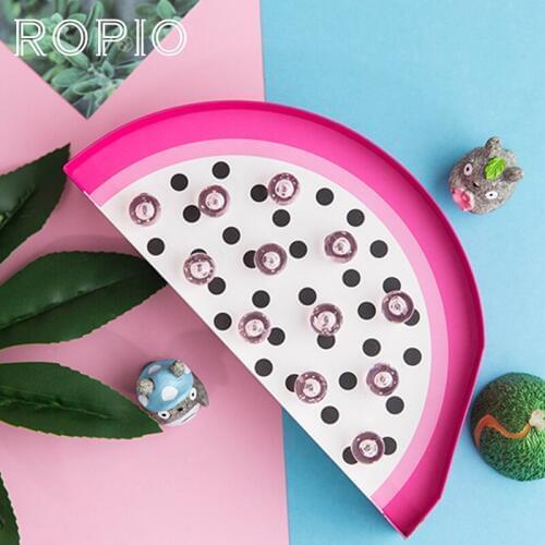 ROPIO 3D Pitaya Night Light Paperboard Marquee Indoor Decorative Neon Light Figurine Tube Desk Lamp with Adjustable Dimmer