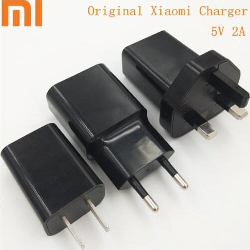 Original 5V 2A EU/US/UK Charger For Xiaomi Samsung Huawei Mobile Phone Adapter Redmi Note 9 8T 7A 6A 5A Note 3 4 5 6Pro 4X S2/A2