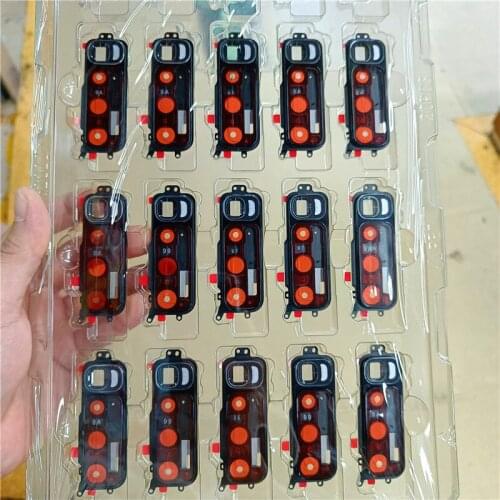 Rear Camera Frame For Xiaomi Mi 10 Ultra M2007J1SC Glass Battery cover Rear Camera Frame+ Glass Lens Repair parts