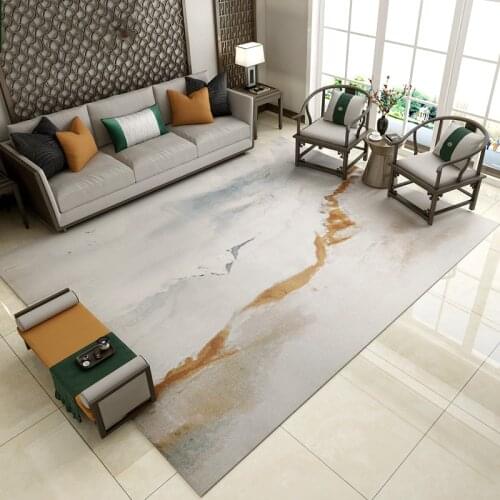Modern Carpet Living Room Chinese Style Mountain Rugs For Bedroom Sofa Study Table Floor Mat Thick Large Bedside Area Rug
