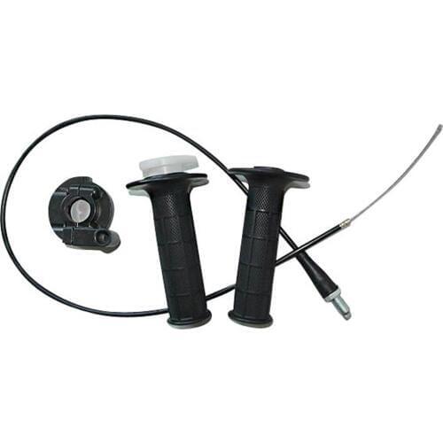 Throttle Grip Housing Twist Cable For 90 110 125 140cc Pit Dirt Bike Quad ATV
