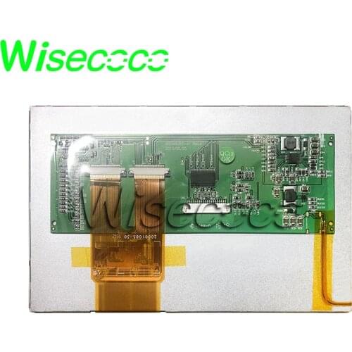 Wisecoco AM800480R3TMQWA1H 7 inch 800x480 led backlight tft lcd display panel high brightness indoor outdoor lcd AM800480R3TMQ