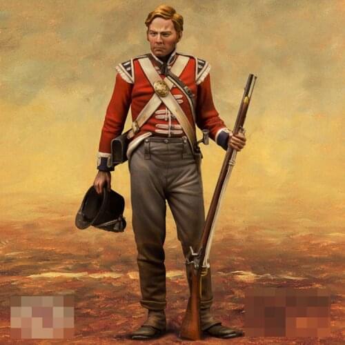 1/24 COLDSTREAM GUARD 1815, Resin Model figure GK, Unassembled and unpainted kit