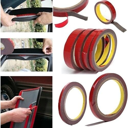2Pcs Professional Auto Adhesive Tape Vehicle Double Sides Car Stickers