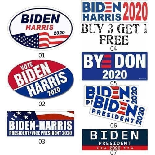 2020 Biden President Car Stickers U.S. Biden Presidential Clection Stickers 2020 United States President Biden Auto Car Stickers