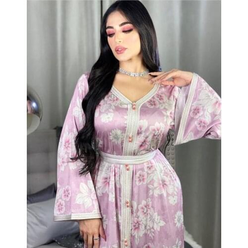 2021 Muslim Women Dubai Maxi Dresses Tassel Broadcloth Abaya Kimono Luxury Plus Size Boubou Islamic Clothing Turkish Kaftan