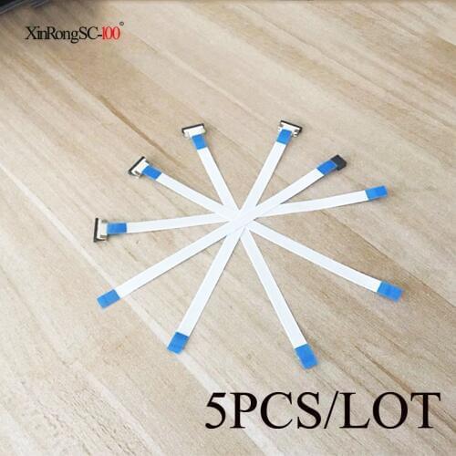5PCS Touch screen extension cord tieline FPC extension cord Soft wire 4 PIN 4 wire 1.0 mm spacing flat cable extension line