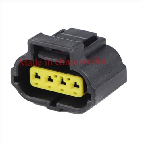 50SET DJ70417Y-1.8-21 4 Pin female Connector Terminal plug connectors jacket auto Plug socket 4 way female Connector Fuse box