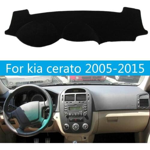 For kia cerato 2005 2006 2007 2008-2015 Dashboard Cover Sun Shade Non-slip Dash Mat Pad Carpet Car Stickers Interior Accessories