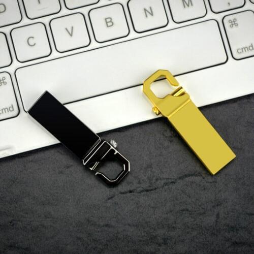 USB Flash Drive 4GB 8GB 16GB 32GB waterproof pen drive Metal Pendrive gift OEM Custom usb stick disk laser engrave print logo