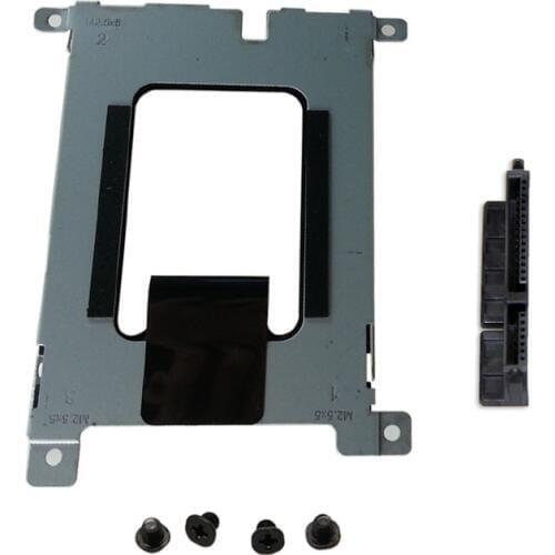 HDD Caddy Connector with Screws Hard Disk Cases Tray Hard Disk Drive Bracket For Dell E5420 E5520