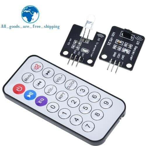1Set IR Infrared Transmitter Module Ir Digital 38khz Infrared Receiver Sensor Module With Remote Control For Arduino