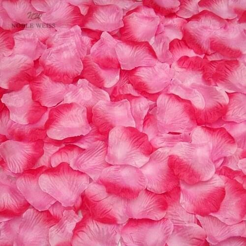 Artificial Rose Petals Flower Silk Petals for Valentine Day Wedding Flower Decoration