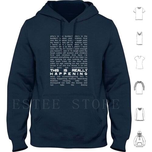 Idioteque Hoodies Long Sleeve Kid A Radiohead Idioteque Lyrics Idiot This Is Really Happening Skwirking Daydreaming