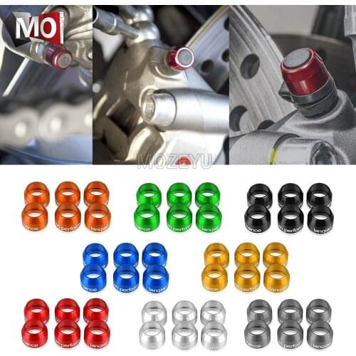 Motorcycle Universal Billet Bleed Valve Cover Kit For Yamaha WR125X WR125R TW125 MBK X-Over 125 XVS 400 650 1100 Tricity 125 155