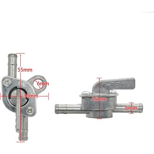 Inline Petrol Fuel Tap ON/OFF Switch 50cc 110cc 125cc Pit Dirt Bike Motorcycle