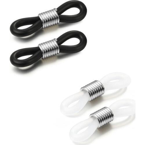 10pairs/lot Anti Slip Silicone Glasses Ear Hooks Sunglasses Eyeglasses Sports Temple Tips Soft Ear Hook Eyewear Accessories