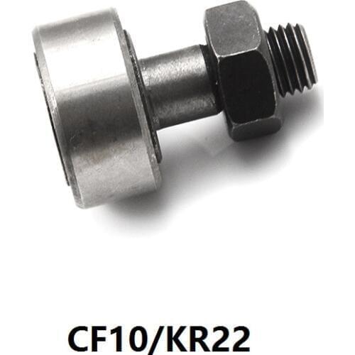 100pcs/lot CF10/KR22 Cam follower Stud type track rollers Needle Roller Bearings KRV22