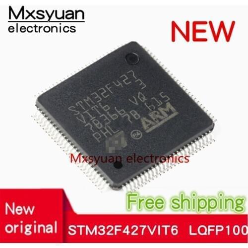 2pcs~10pcs/LOT STM32F427VIT6 STM32F427 LQFP100 32F427 32-bit microcontroller chip New and original