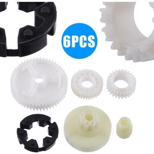 Auto Glasses & Windows Parts 6pcs Window Motor Gear Regulator Replacement Set For Mazda 3 5 6 CX-7 CX-9 RX-8 G22C5958X